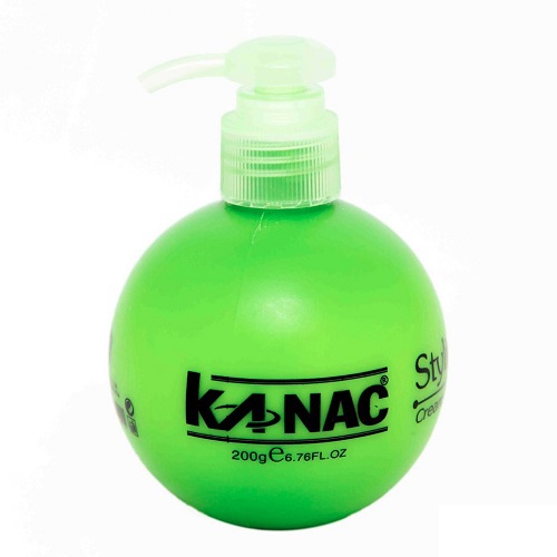 Kem Dưỡng & Tạo Kiểu KANAC Styling Wax Cream For Styling Hair - 200ml - Xanh lá.
