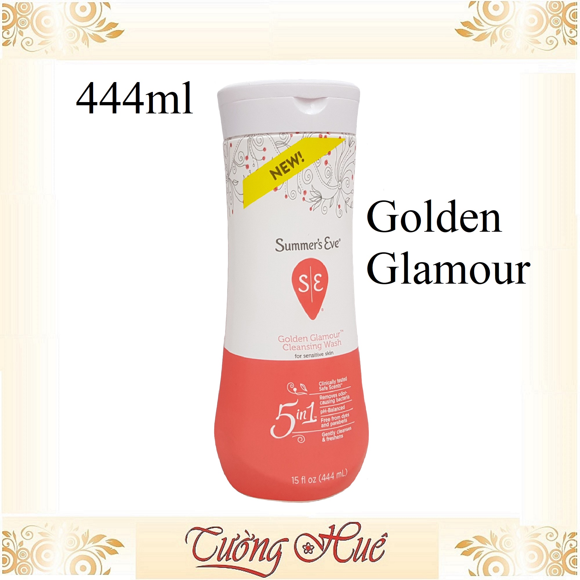 Dung Dịch Vệ Sinh Phụ Nữ Summer's Eve Cleansing Wash - 444ml ( Lựa Chọn Mùi )