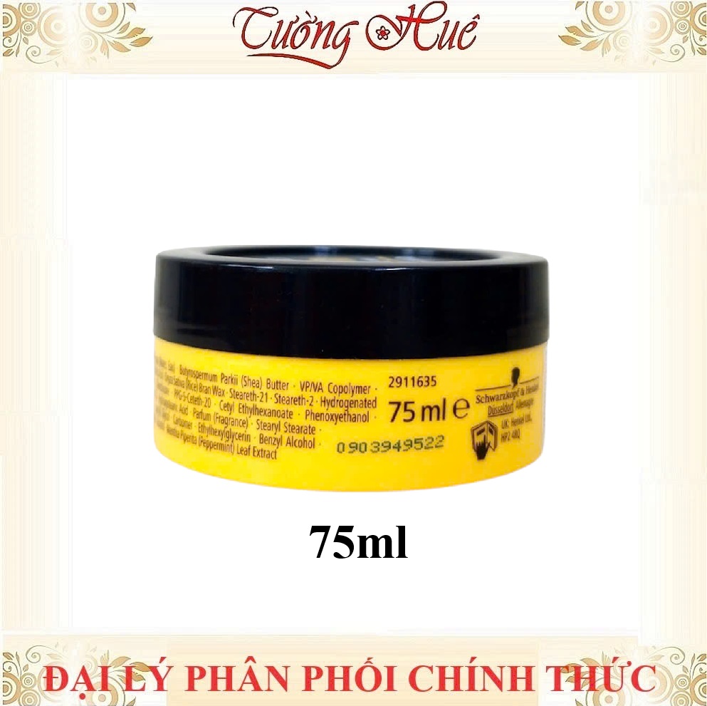 Sáp Vuốt Tạo Kiểu Tóc Got2b Glued Spiking Wax Siêu Cứng - 75ml (Vàng)