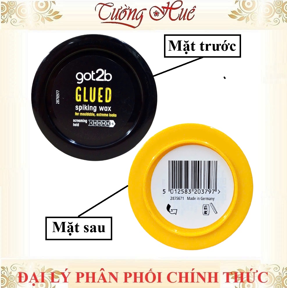 Sáp Vuốt Tạo Kiểu Tóc Got2b Glued Spiking Wax Siêu Cứng - 75ml (Vàng)