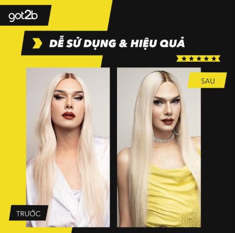 Xịt Giữ Nếp Cho Tóc Got2b Glued Blasting Freeze Hairspray - 300ml (Vàng)