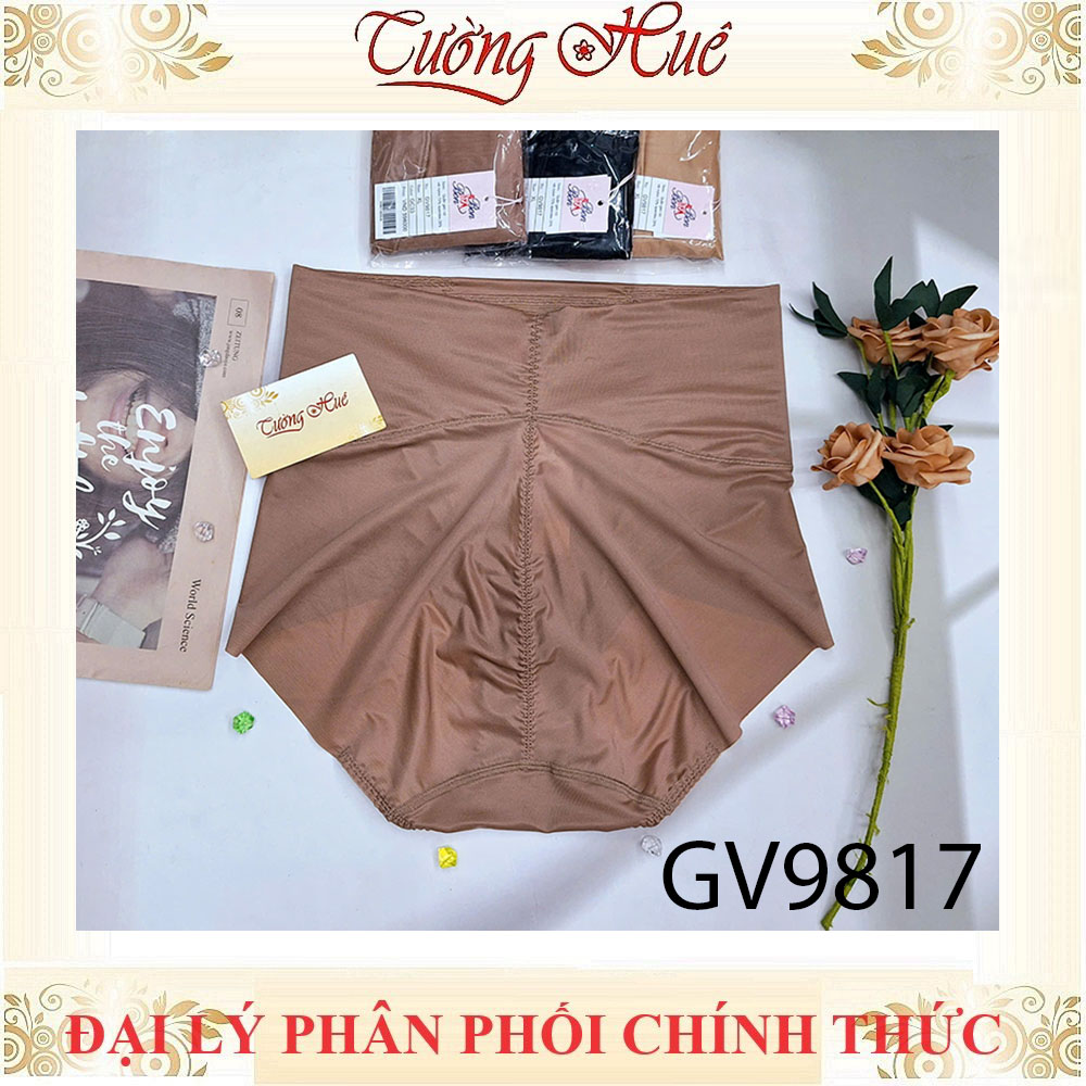 Quần Gen Nữ Bon Bon GV9817 Cạp Cao Chống Cuộn Mềm Mịn Chun Nhún Định Hình Nâng Mông Nhẹ