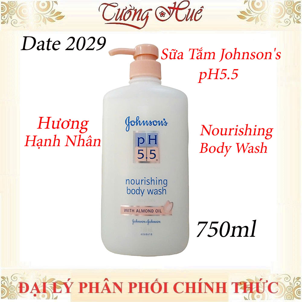 Sữa Tắm Johnson's Adult pH5.5 Body Wash Cho Người Lớn - 750ml (Có lựa chọn)