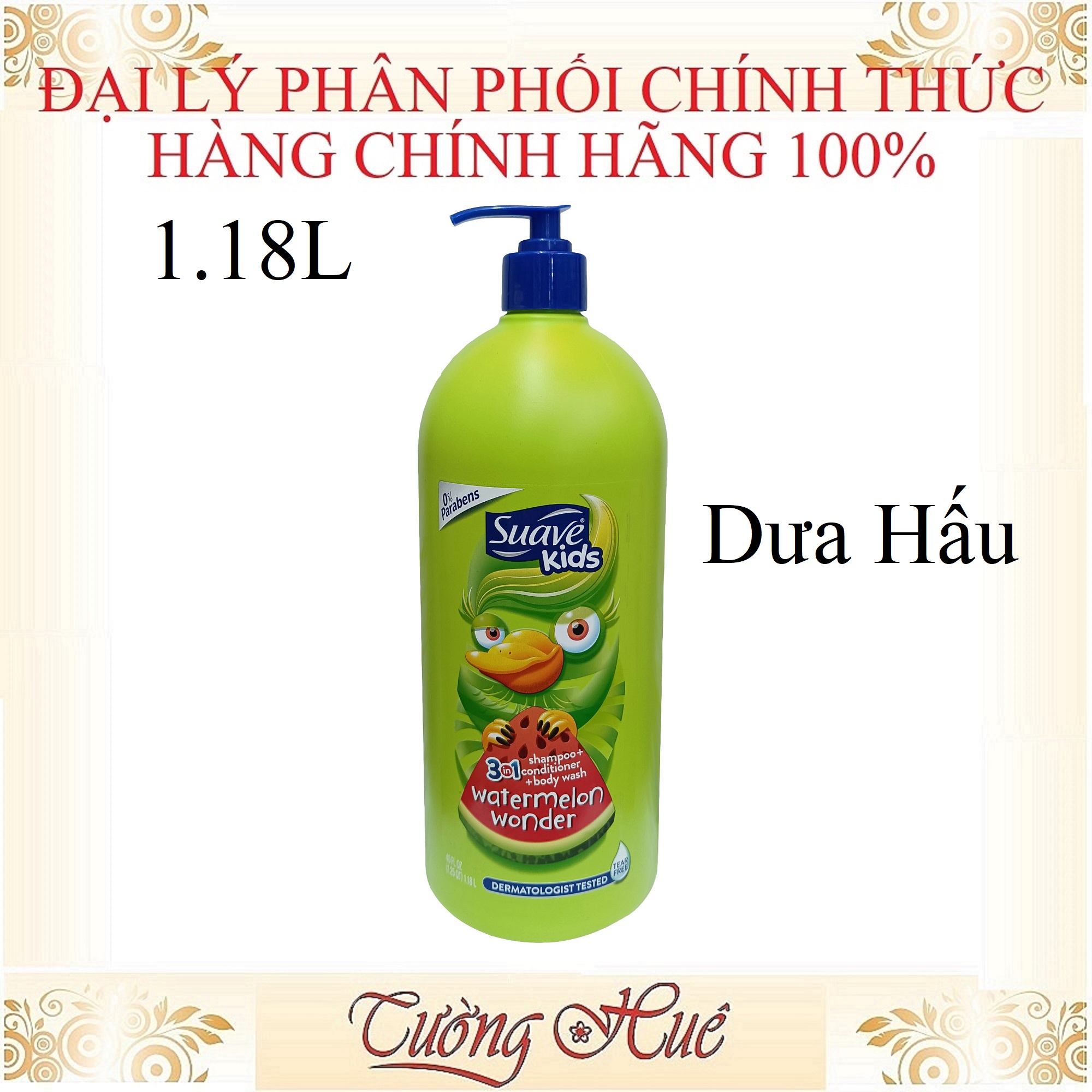Sữa Tắm Gội Xả Cho Bé Suave Kids 3in1 (Nhiều Mùi Lựa Chọn)