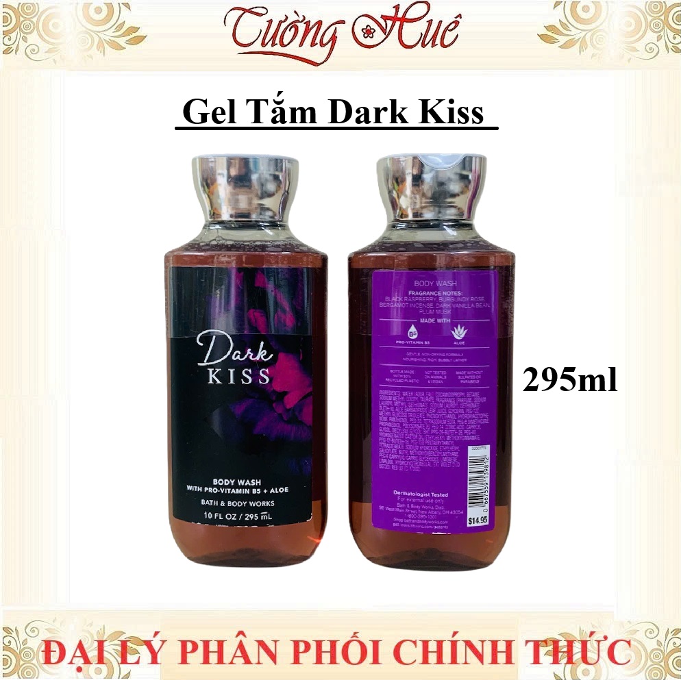 Tắm Dưỡng Xịt Bath & Body Works Dark Kiss (Có Lựa Chọn)