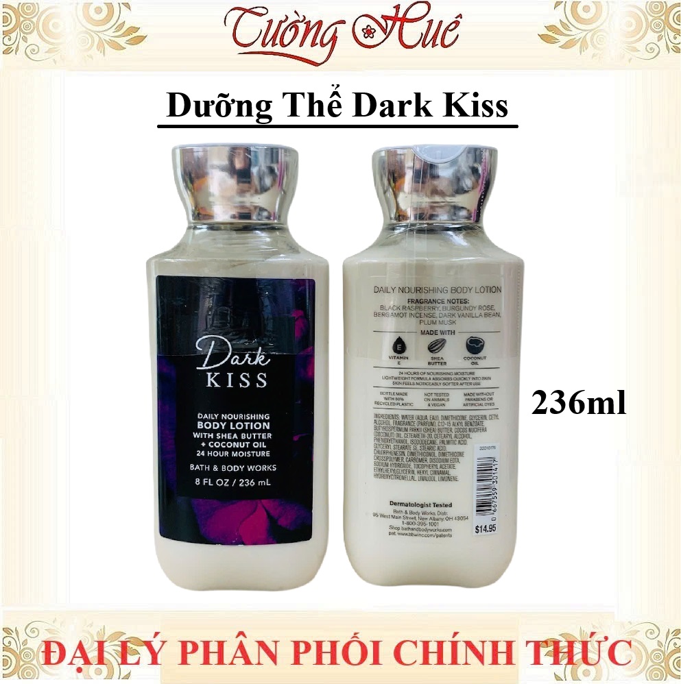 Tắm Dưỡng Xịt Bath & Body Works Dark Kiss (Có Lựa Chọn)