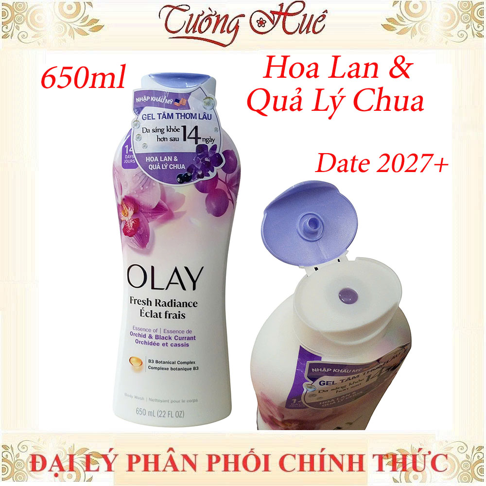 Sữa Tắm Dưỡng Ẩm Olay Body Wash Nhiều Mùi Lựa Chọn - 650ml