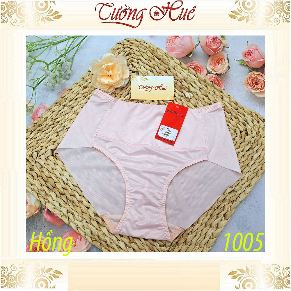 Quần lót nữ Mimosa 1005 lưng cao ôm bụng không viền