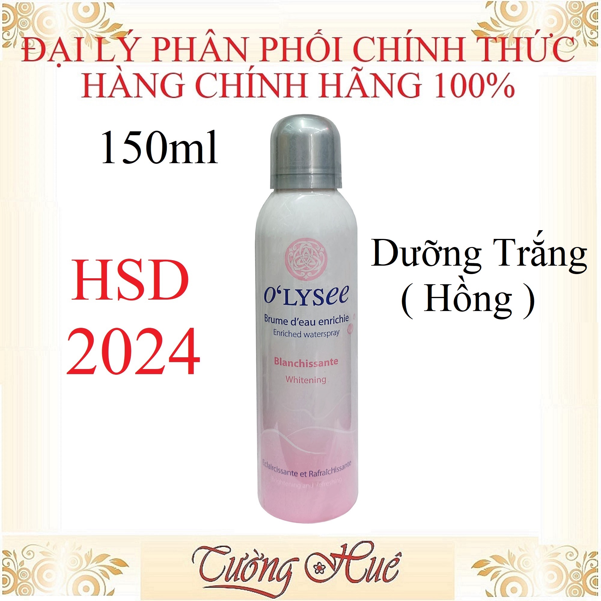Xịt Khoáng Dưỡng Ẩm O'lysee Waterspray - 150ml ( Có Lựa Chọn )