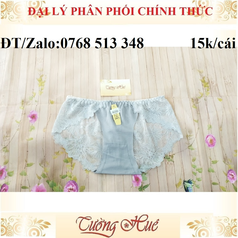 Quần lót nữ su phối ren size ML MÀU NGẪU NHIÊN.