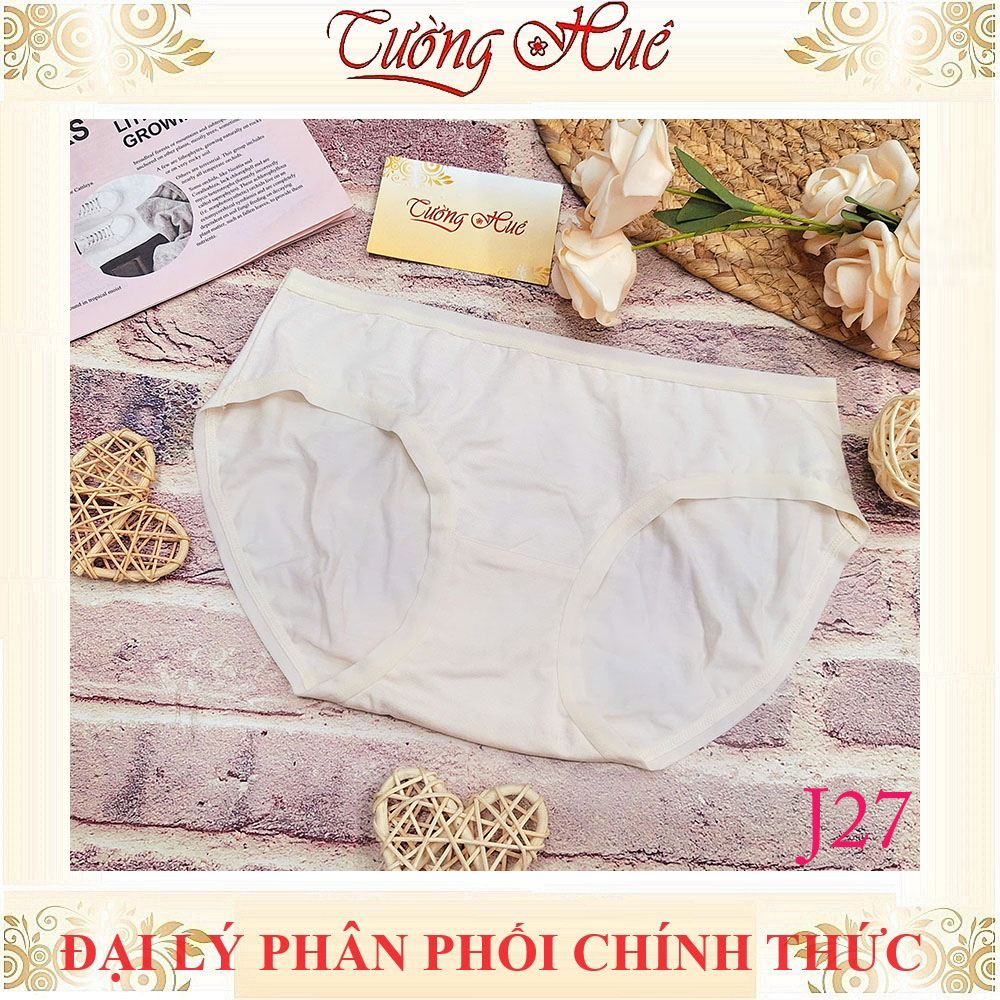 Quần Lót Nữ Ding Dang J27 Trơn Cạp Thấp Vải Modal Mềm Mịn Thấm Hút