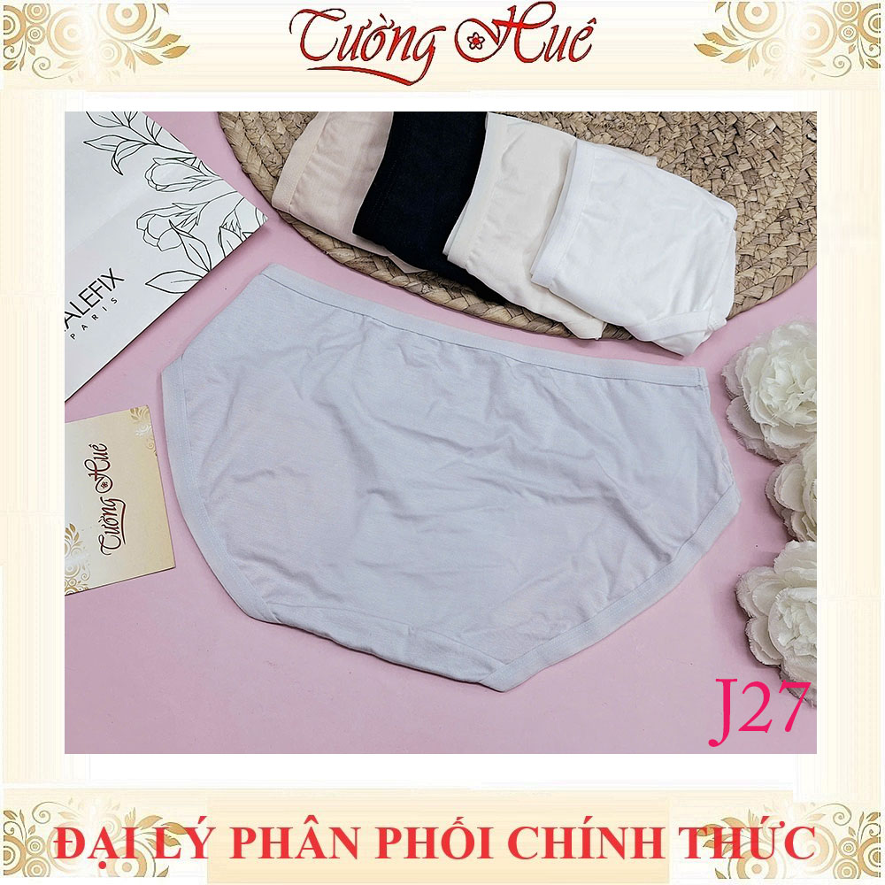 Quần Lót Nữ Ding Dang J27 Trơn Cạp Thấp Vải Modal Mềm Mịn Thấm Hút