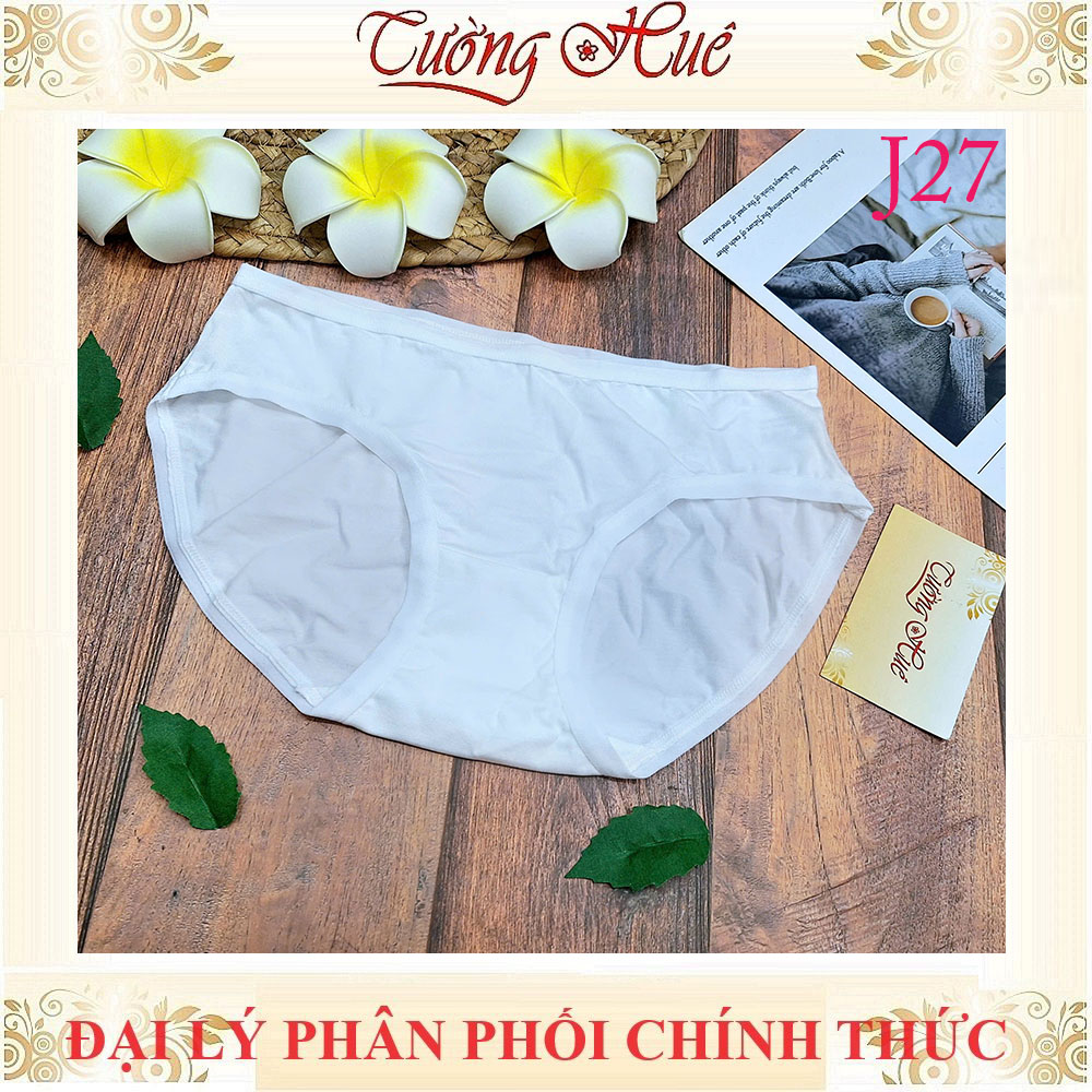 Quần Lót Nữ Ding Dang J27 Trơn Cạp Thấp Vải Modal Mềm Mịn Thấm Hút