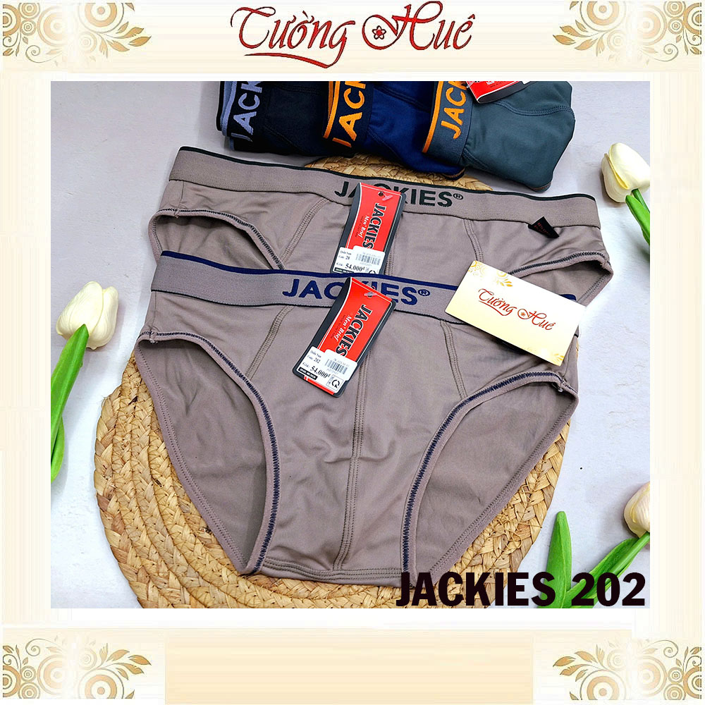 Quần Lót Nam Jackies 202 Bản Lưng Vừa Nam Tính Thời Trang Cotton Thun Co Dãn