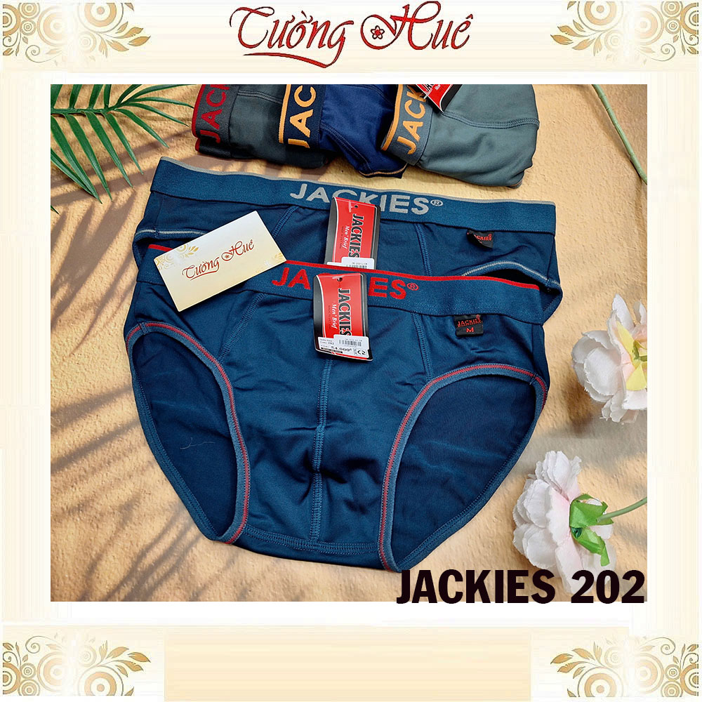 Quần Lót Nam Jackies 202 Bản Lưng Vừa Nam Tính Thời Trang Cotton Thun Co Dãn