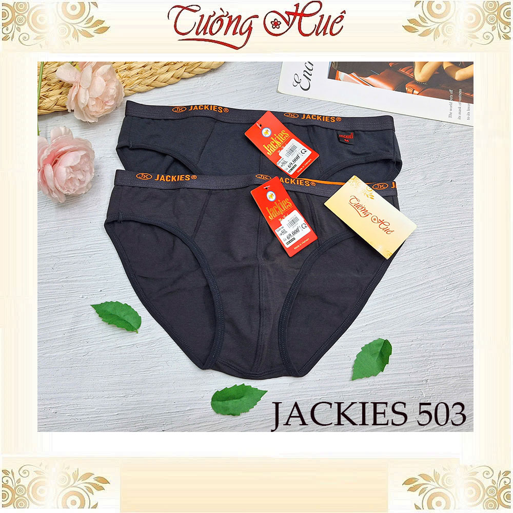 Quần Lót Nam Jackies 503 Bản Lưng Nhỏ Thời Trang Cotton Thun Co Dãn Thấm Hút