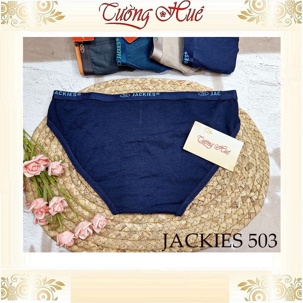 Quần Lót Nam Jackies 503 Bản Lưng Nhỏ Thời Trang Cotton Thun Co Dãn Thấm Hút