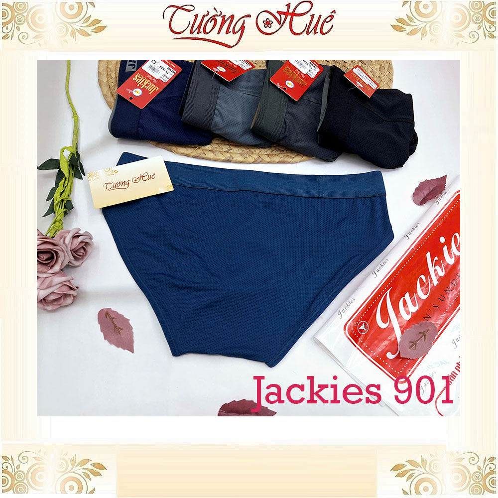 Quần Lót Nam Thun Lạnh Jackies 901 Mềm Mịn Bảng Lưng Cỡ Vừa Có Lỗ Thông Hơi Thoáng Khí