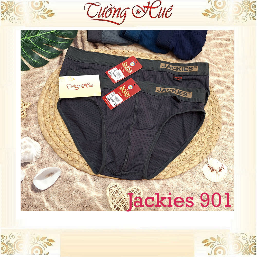 Quần Lót Nam Thun Lạnh Jackies 901 Mềm Mịn Bảng Lưng Cỡ Vừa Có Lỗ Thông Hơi Thoáng Khí