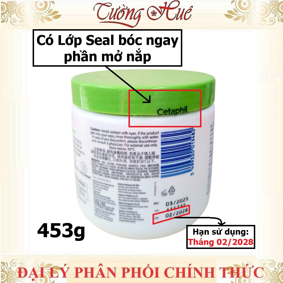 Kem Dưỡng Ẩm Cetaphil Moisturising Cream Dành Cho Da Khô Và Da Nhạy Cảm - 453g