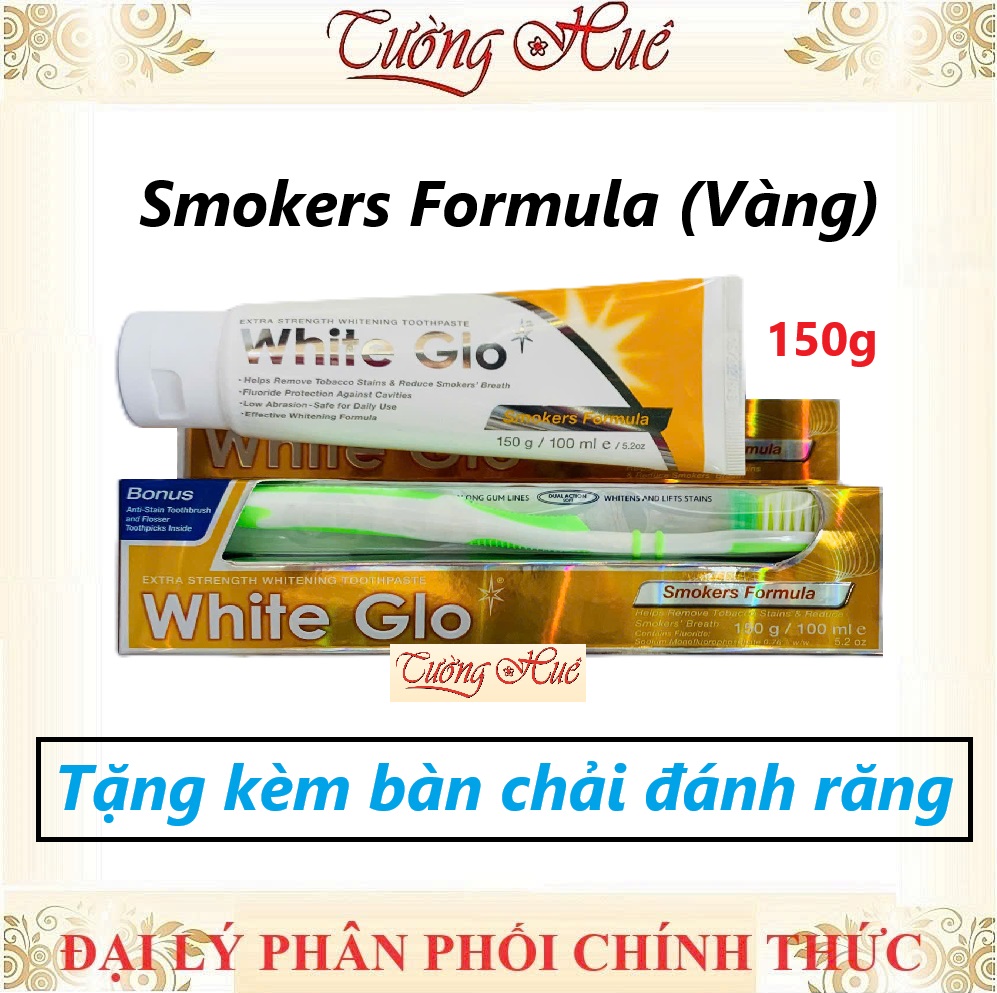 Kem Đánh Răng White Glo Nhiều Mùi Hương - 150g (Có lựa chọn)
