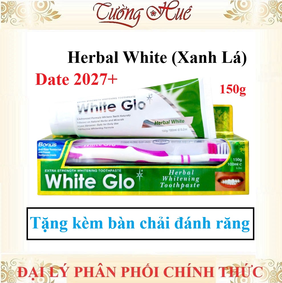 Kem Đánh Răng White Glo Nhiều Mùi Hương - 150g (Có lựa chọn)