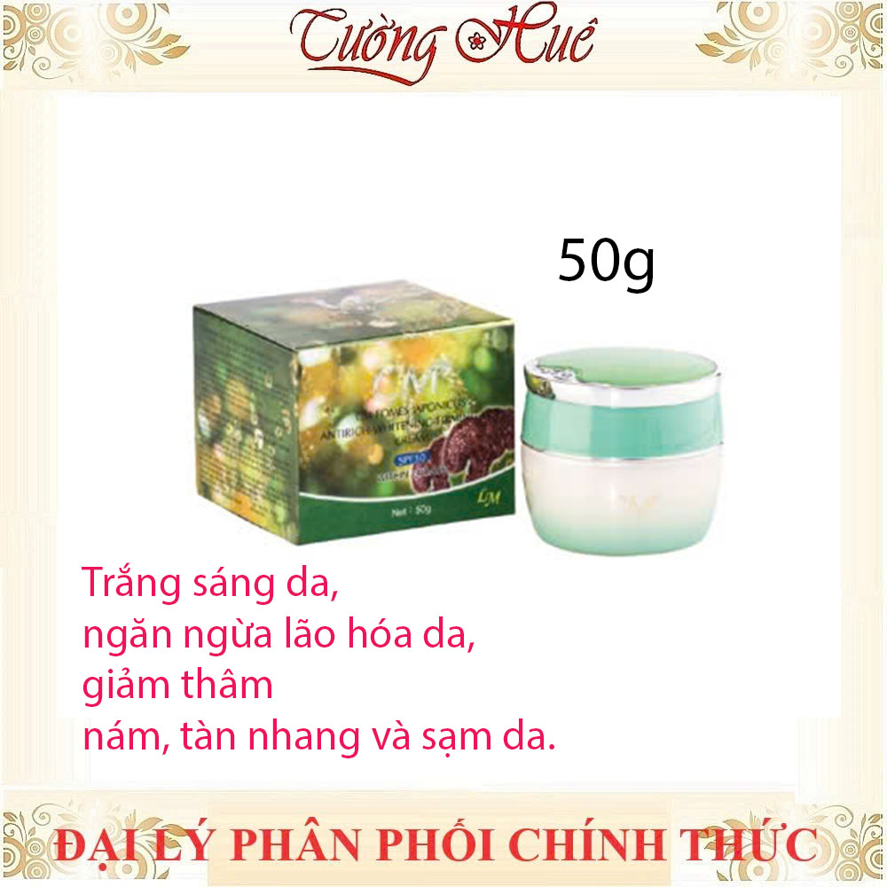 Kem Linh Chi CM Fomes Japonicus Antirich-Whitening-Firming-Lift Cream SPF30 - 50g