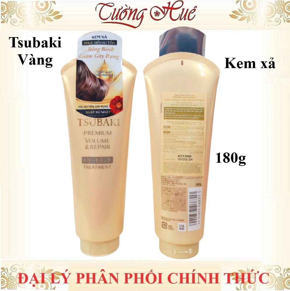 Dầu Gội Xả Ủ Tóc Cao Cấp Phục Hồi, Ngăn Rụng Tóc Tsubaki Premium Repair (Có Lựa Chọn)