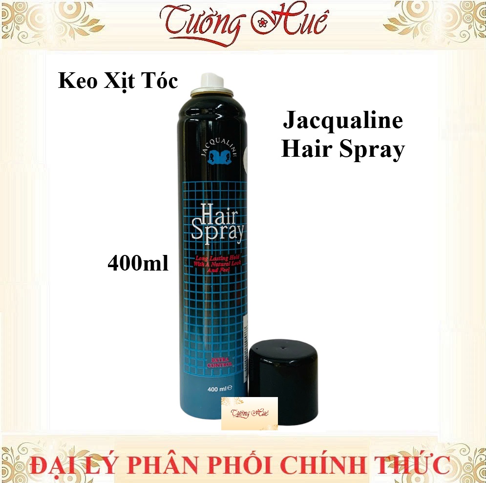 Keo xịt tóc Jacqualine Hair Spray tạo kiểu giữ nếp tóc - 400ml