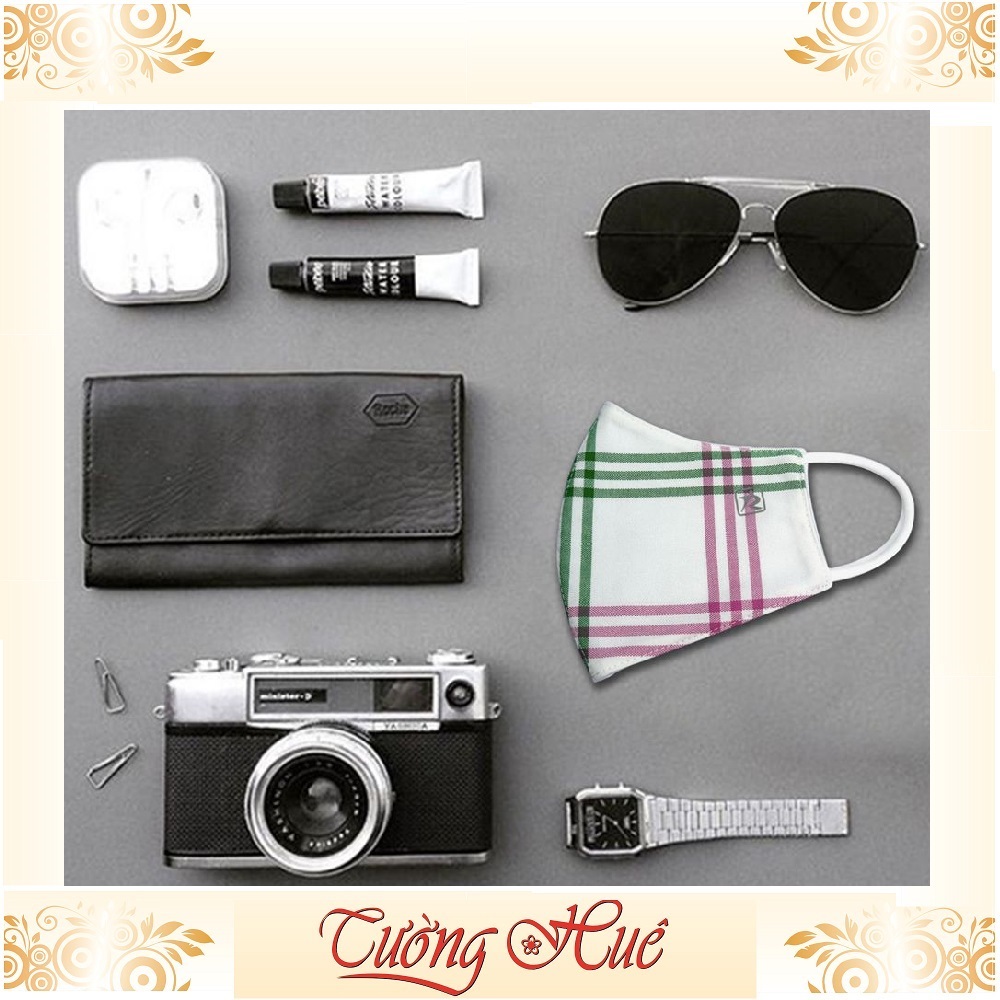 Khẩu trang vải annie ba lớp kháng khuẩn tái sử dụng 30 lần HỌA TIẾT NGẪU NHIÊN.