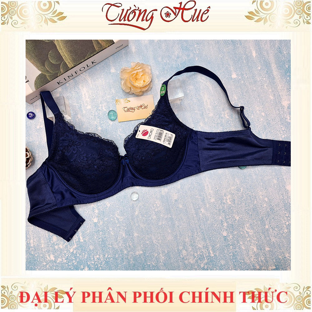 Áo Lót Nữ Thái Lan ONONO TB2443 Có Gọng Mút Mỏng Ren Lưng Lưới Bảng To