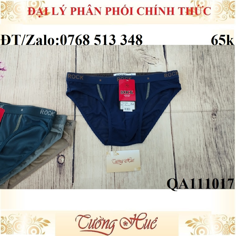 Quần lót nam Rock QA 111017 quần lưới trơn.
