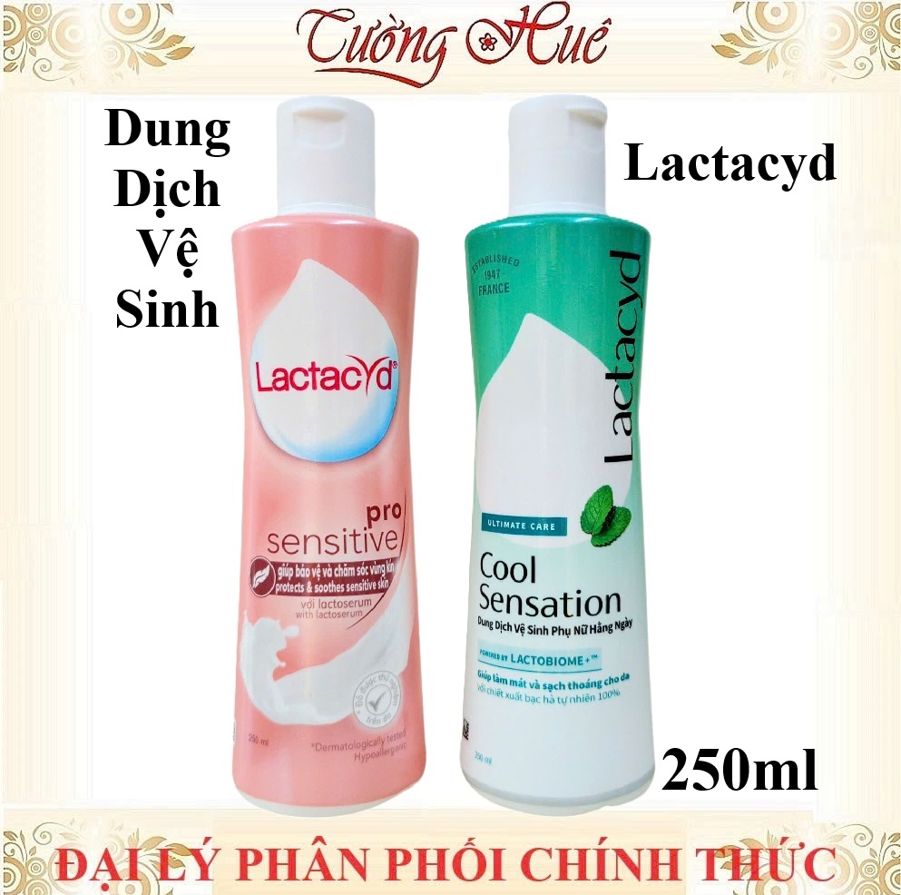 Dung Dịch Vệ Sinh Phụ Nữ Lactacyd Pro Sensitive & Cool Sensation - 250ml