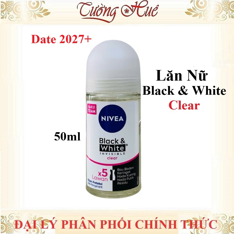 Lăn Khử Mùi Nivea Hàng Ngoại Đủ Loại - 50ml (Có lựa chọn)