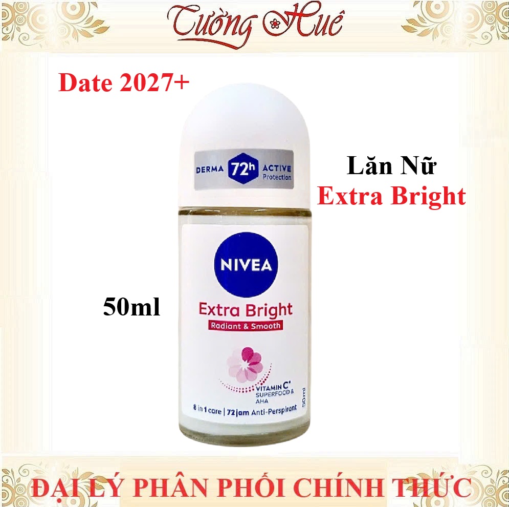 Lăn Khử Mùi Nivea Hàng Ngoại Đủ Loại - 50ml (Có lựa chọn)