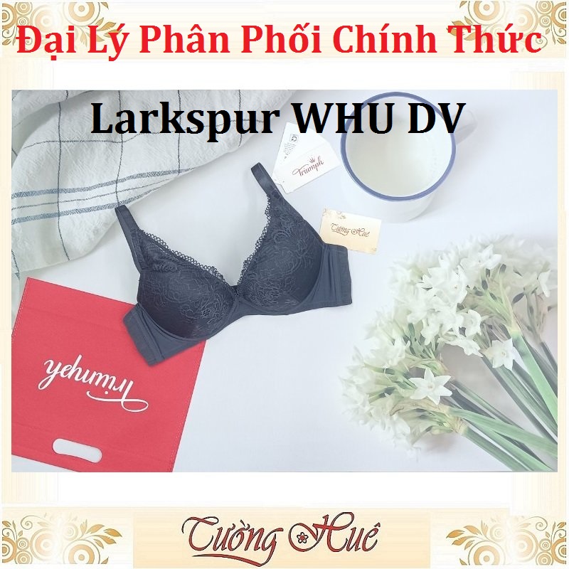 Áo lót nữ Triumph Simply Style Larkspur WHU DV nâng ren xẻ V sâu.