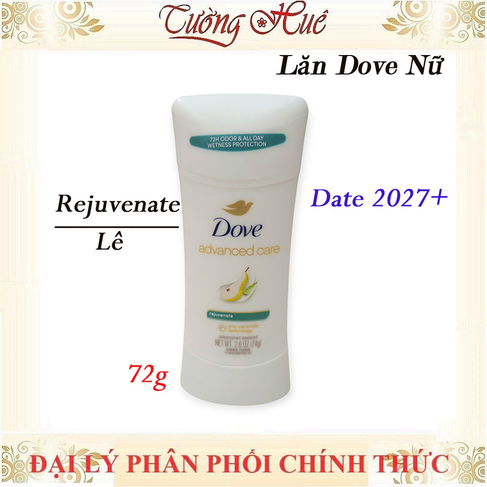 Lăn Khử Mùi Nữ Dove Nhiều Mùi Lựa Chọn - 74g