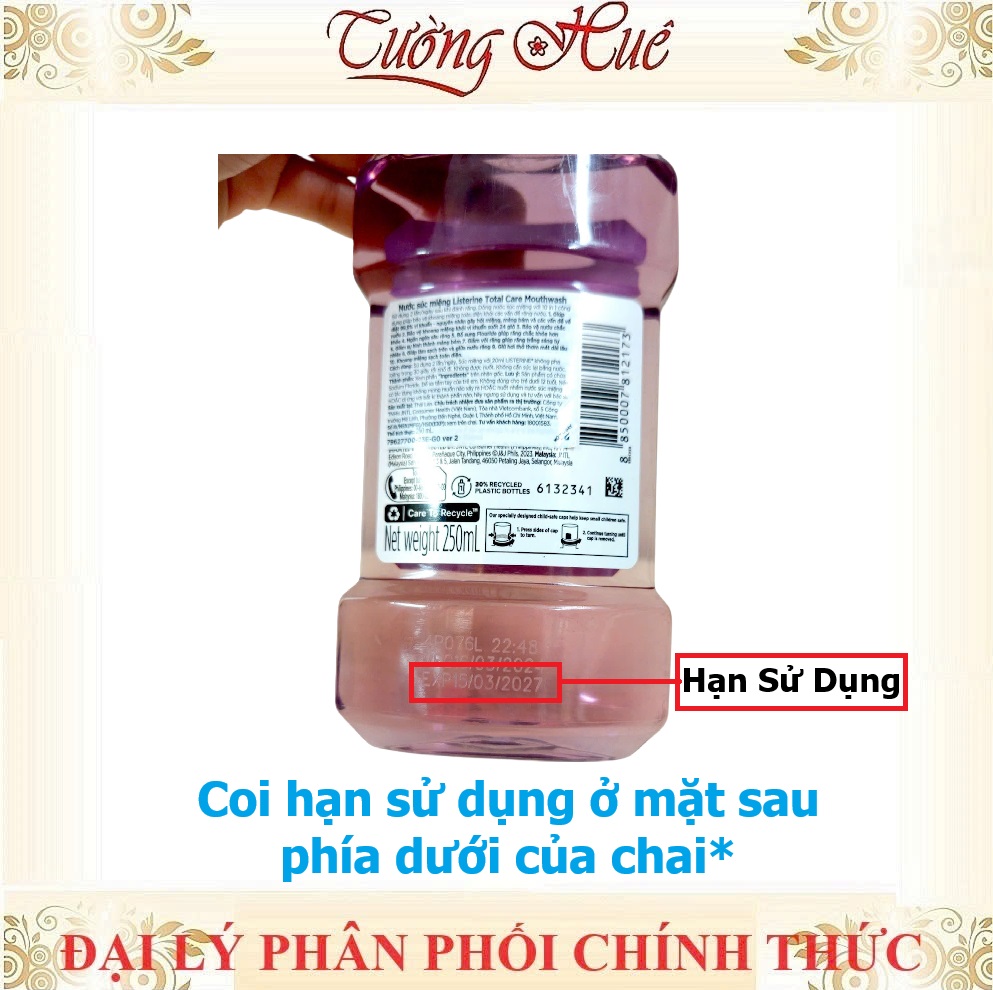 Nước Súc Miệng Diệt Khuẩn Listerine - 250ml (Có Lựa Chọn)