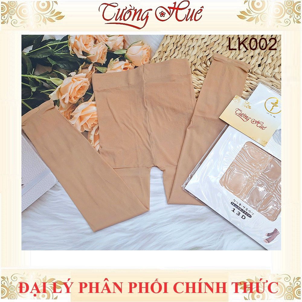 Quần Tất Nữ Nhật Màu Da Xỏ Ngón 13D LK002 Co Dãn