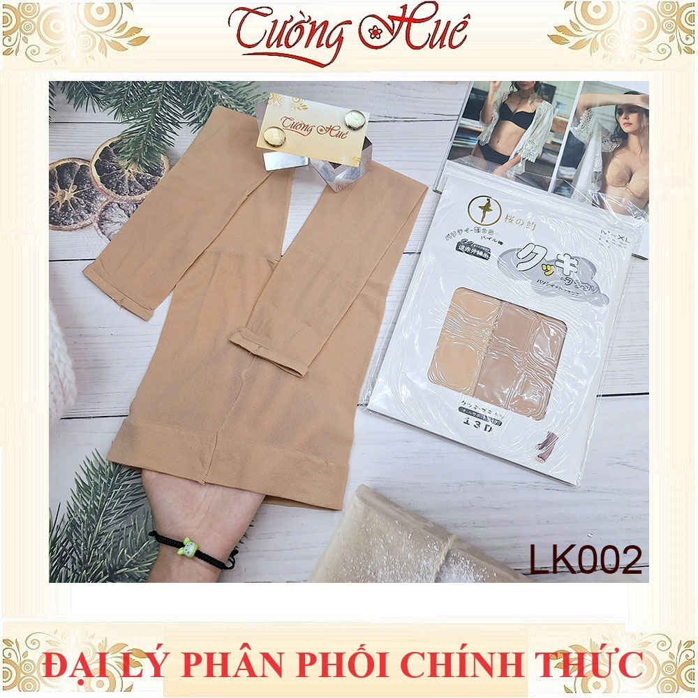 Quần Tất Nữ Nhật Màu Da Xỏ Ngón 13D LK002 Co Dãn