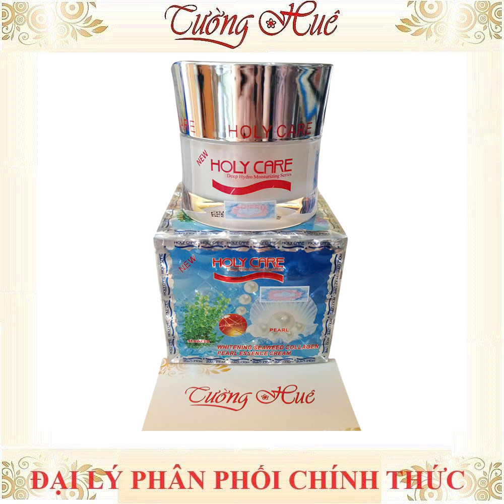 Kem Holy Care Dưỡng Trắng Da Tảo Biển Collagen Tinh Chất Ngọc Trai - 20g