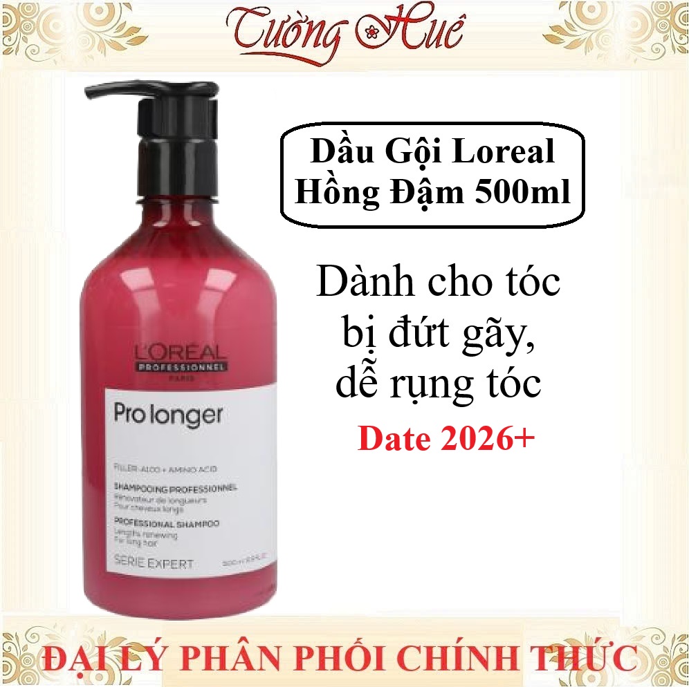 Dầu Gội Loreal Serie Expert Chăm Sóc Tóc Chuyên Sâu Shampoo - 500ml (Có lựa chọn)