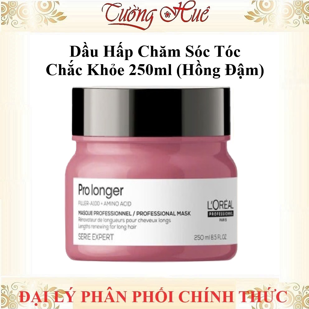 Dầu Hấp Loreal Ngừa Gãy Rụng, Chắc Khỏe Tóc Serie Expert B6 + Biotin Inforcer 250ml/500ml - Hồng đậm (Có Lựa Chọn)