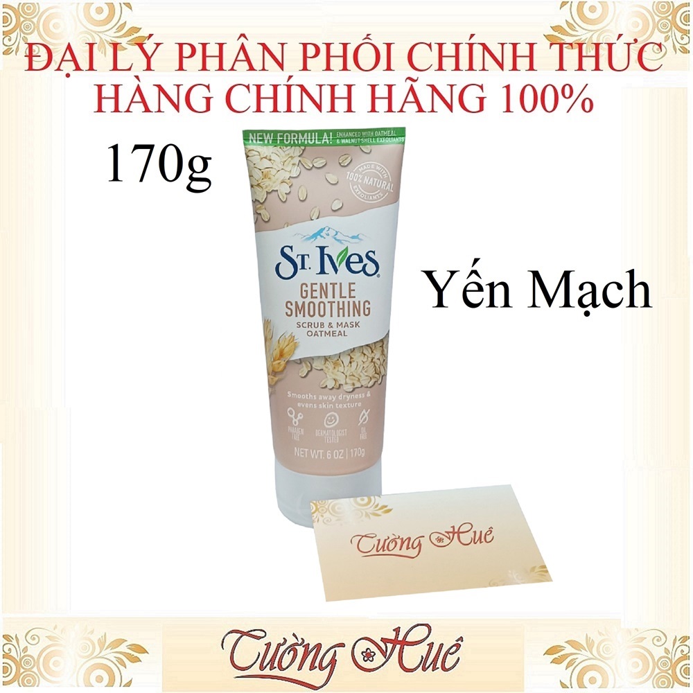 Rửa Mặt St. Ives Có Hạt Scrub Tẩy Da Chết - 170g ( Lựa Chọn Mùi )