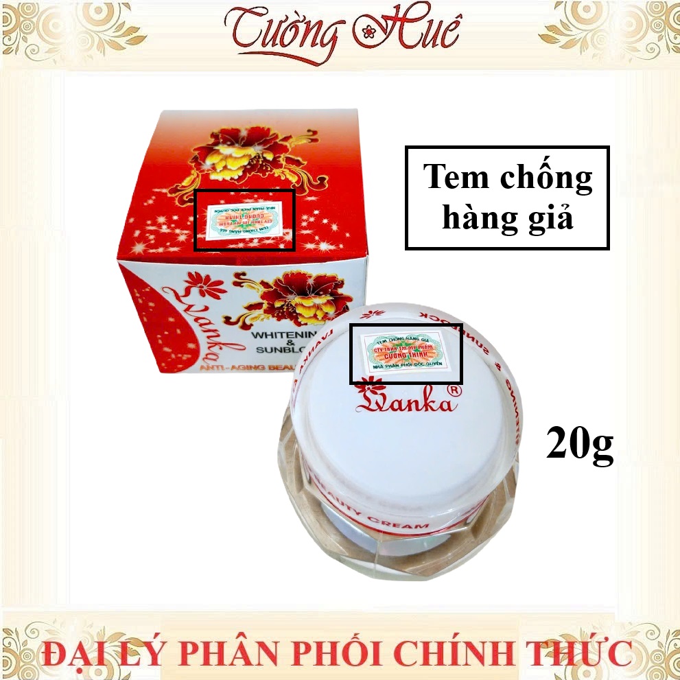 Kem Dưỡng Trắng Da Cao Cấp Chuyên Sâu LVANKA - 20g