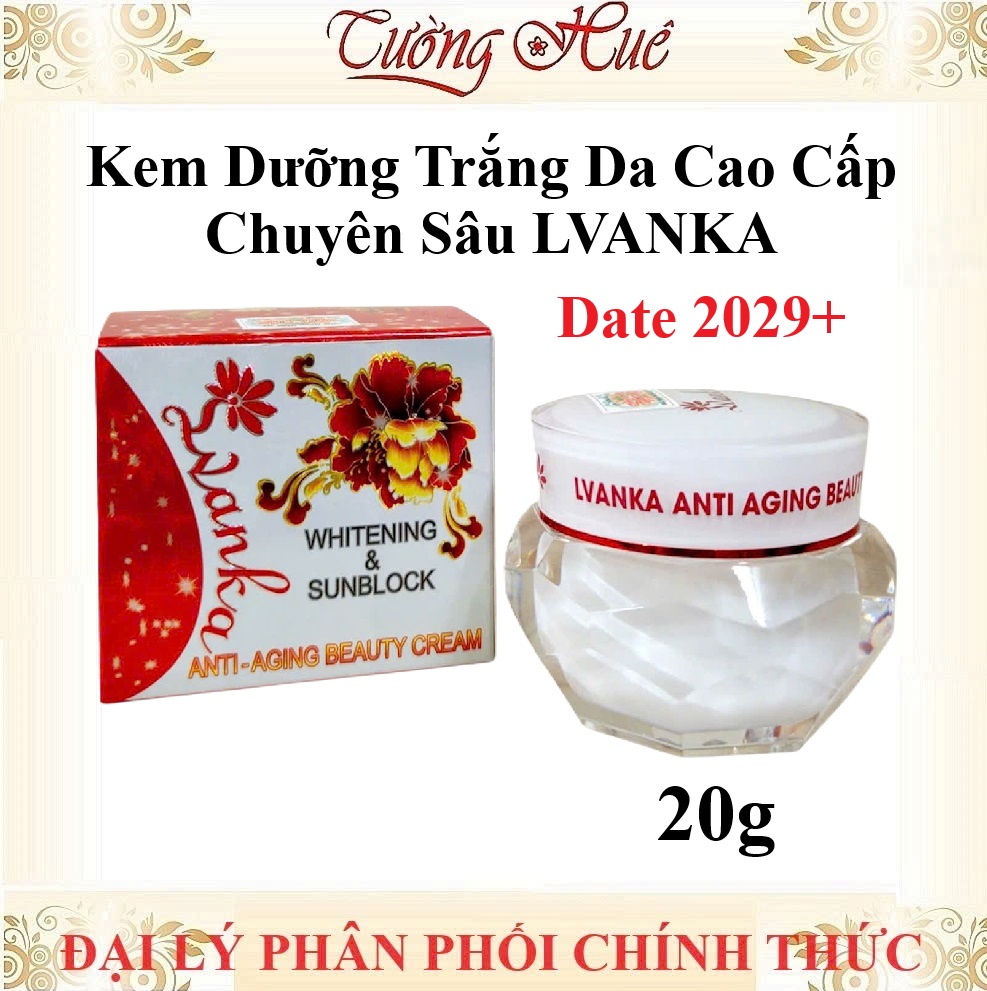 Kem Dưỡng Trắng Da Cao Cấp Chuyên Sâu LVANKA - 20g
