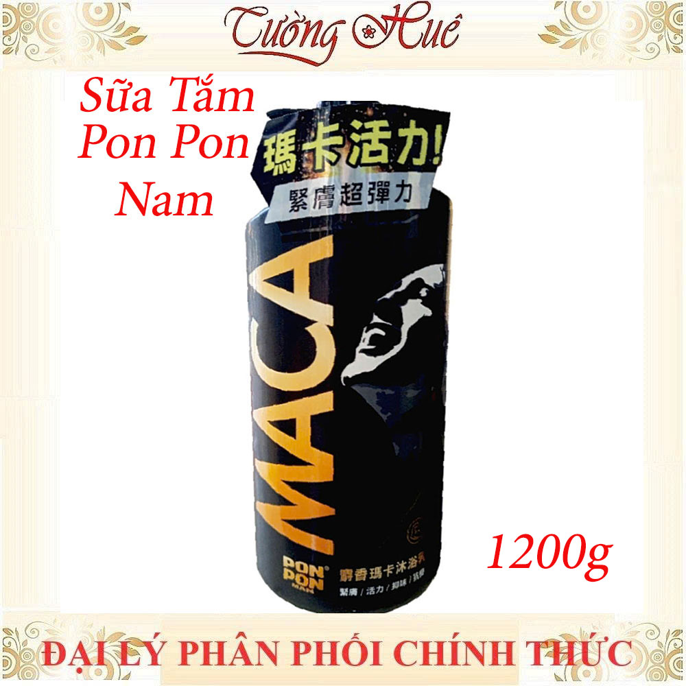Sữa Tắm Nam Pon Pon Man Đài Loan Nhiều Mùi - 1200g