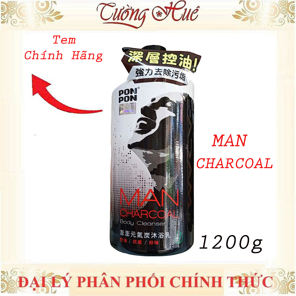 Sữa Tắm Nam Pon Pon Man Đài Loan Nhiều Mùi - 1200g