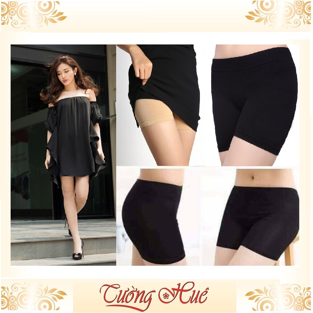 Quần mặc váy Thịnh Phát quần đùi cotton.