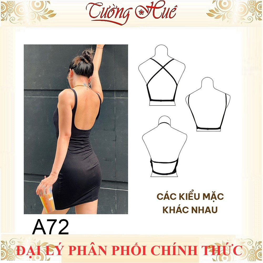 Áo lót nữ Lamagie A72 chữ U khoét lưng có gọng mút vừa 2cm( Kèm dây trong).